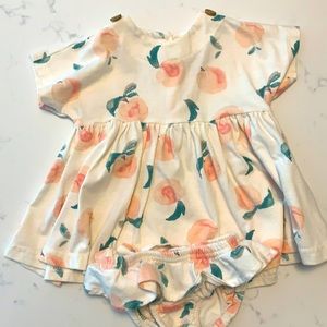 Jessica Simpson Baby Dress and Diaper Cover 3-6mos